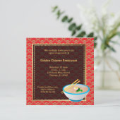 Invitation Grand ouverture Restaurant chinois (Debout devant)
