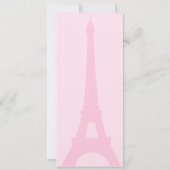 Invitation Grand Ouverture Rose Pretty Paris (Dos)