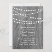 Invitation Grand ouverture Twinkle Lights granit (Devant)
