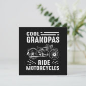 Invitation Grand Père Biker (Debout devant)