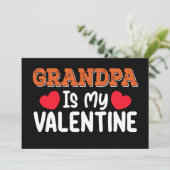 Invitation Grand-Père Est Ma Fille De La Fête De Valence (Debout devant)