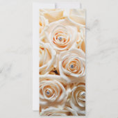 Invitation Grand rose d'ivoire (Dos)