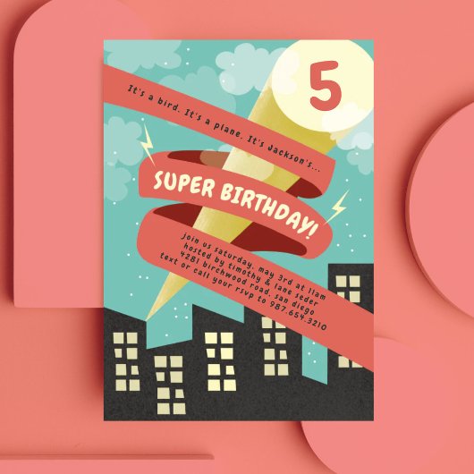 Invitation Grand Super Cape