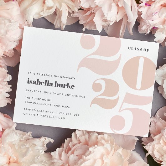 Invitation Grande année | Graduation Party