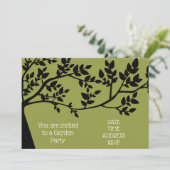 Invitation Grande arbre Jardin fonction (Debout devant)