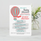 Invitation Grande Aventure Hot Air Balloon (Debout devant)