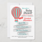 Invitation Grande Aventure Hot Air Balloon (Devant)