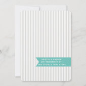 Invitation Grande Aventure Hot Air Balloon et avion (Dos)