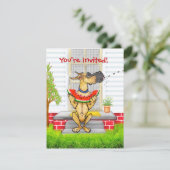 Invitation Grande Dane SPIT Faite (Debout devant)