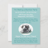 Invitation Grande Danse Tapissée Merle (Dos)