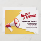 Invitation Grande ouverture (Devant)