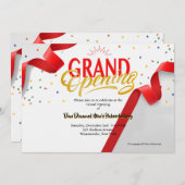 Invitation Grande ouverture (Devant / Derrière)