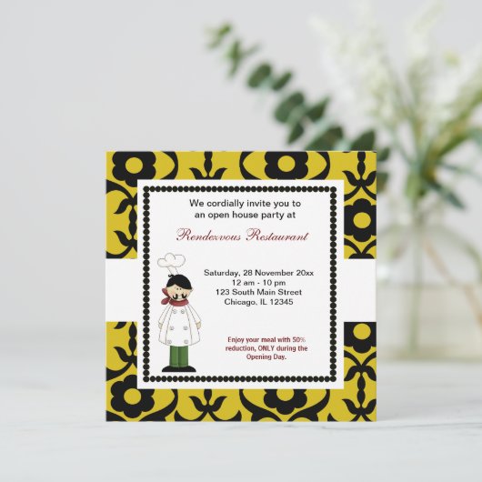 Invitation Grande ouverture (Debout devant)