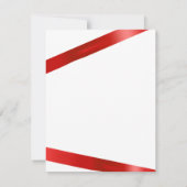 Invitation Grande ouverture de coupe du ruban rouge (Dos)