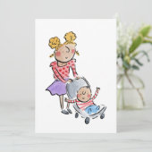 Invitation Grande soeur (Debout devant)