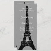 Invitation Grande soirée d'ouverture Grey à Paris (Devant / Derrière)