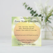 Invitation Grande tomate orange d'héritage (Debout devant)