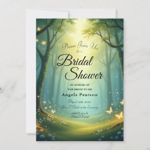 Invitation Grandeur brillante ensoleillée enchantée