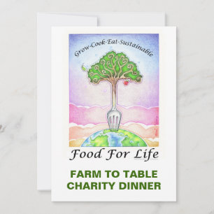 INVITATION - GRANDIR, CUISINER, MANGER DURABLE