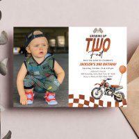 Grandir Deux Fast Orange Dirt Bike 2e anniversaire
