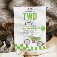 Grandir Deux Vélo Rapide Vert Dirt Boy Anniversair