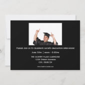 Invitation Grands Nombres - Annonce de Remise de Diplômes (Dos)