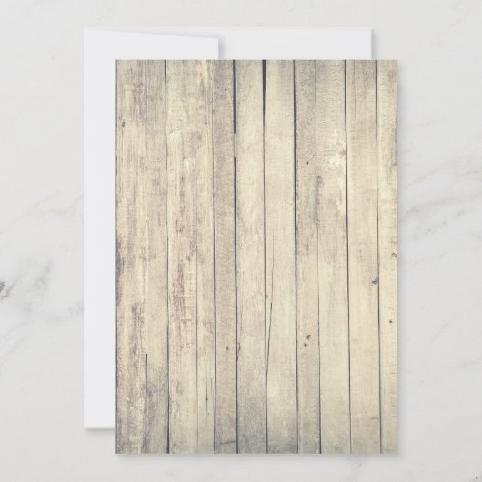 Invitation Grange rustique avec tulipes rouges mariage (Dos)