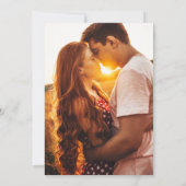 Invitation Grange Sauvez la date, Rustic Farmhouse Photo (Dos)