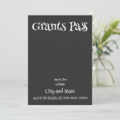 INVITATION GRANTS PASS (Debout devant)