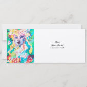 Invitation GRAPE FAIRY TALE Colorful Imaginaire Party Program (Dos)
