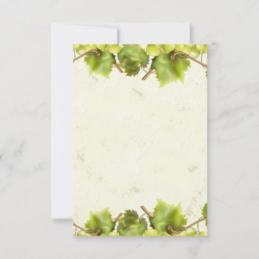 Invitation Grape Vineyard (Dos)