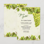 Invitation Grape Vineyard (Devant / Derrière)