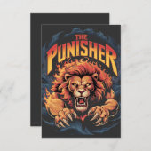 Invitation Graphique de Lion de Fierce Punisher (Devant / Derrière)
