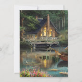 Invitation Graphique de pêche (Devant)