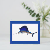 Invitation Graphique de pêche de pélerin (Debout devant)