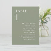 Invitation Graphique de placement des invités de mariage de j (Debout devant)