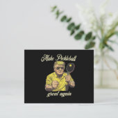 Invitation Graphiques drôles pour amateurs de Pickleball (Debout devant)