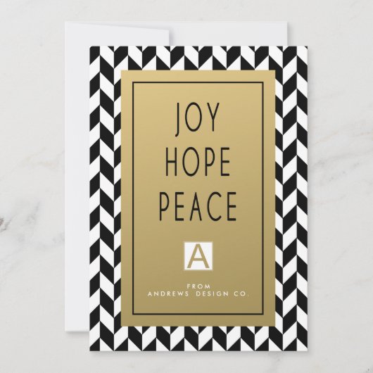 Invitation Gras Joy Business Holiday (Devant)