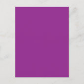 Invitation Gras Mariage Magenta avec un style mini (Devant)