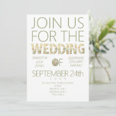 Invitation Gras Rustique moderne Boho Floral Mariage (Debout devant)