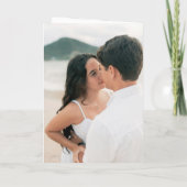 Invitation Gras Script Peach Elegant Wedding (Dos)