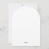 Invitation Grass green and golden gradient frame wedding (Dos)