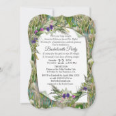 Invitation Grasses et fleurs de printemps écologiques sauvage (Devant)