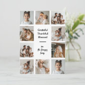 Invitation Grateful Thanksgiving Photos (Debout devant)