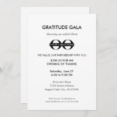 Invitation Gratitude Gala Client Appréciation Event (Devant / Derrière)
