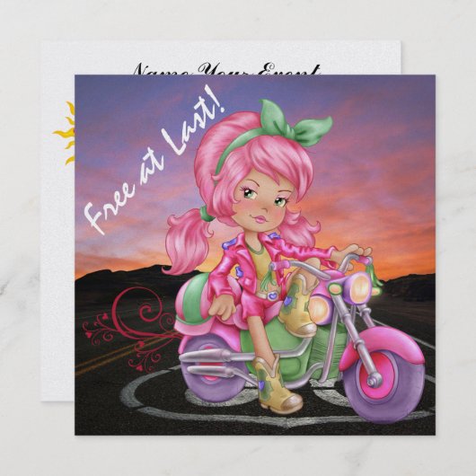 Invitation Gratuit à Dernier (Devant / Derrière)