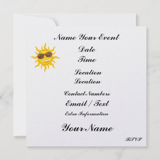 Invitation Gratuit à Dernier (Dos)