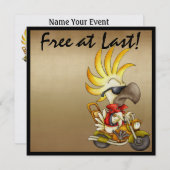 Invitation Gratuit à Dernier Biker - SRF (Devant / Derrière)