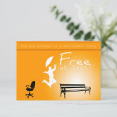 Invitation Gratuit à Dernier !Invitation du parti de retraite (Debout devant)