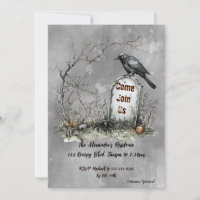 Graveyard Raven Personnalisé Élégant